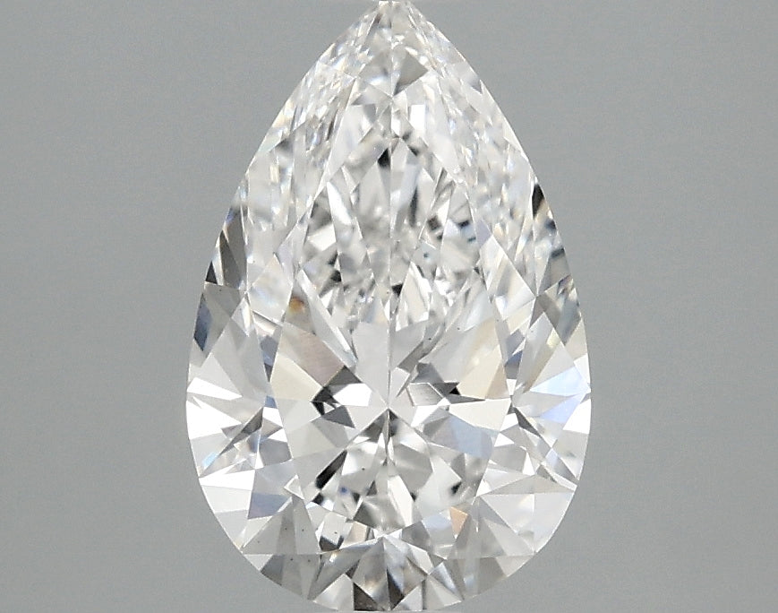 OROLEV Lab Grown Diamond Pear 1.59 Carats - Certification No.747590719