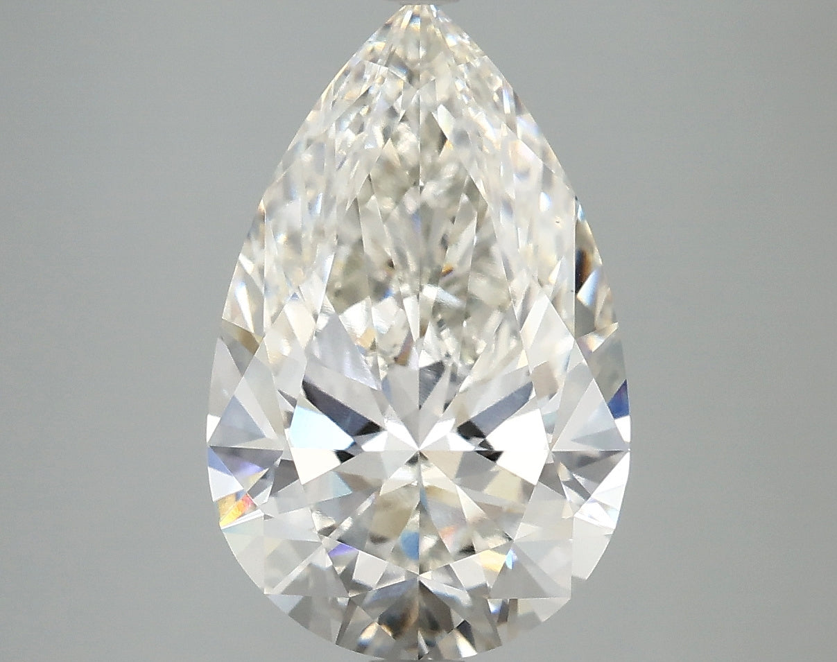 OROLEV Lab Grown Diamond Pear 4.1 Carats - Certification No.795699809