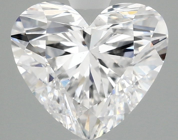 OROLEV Lab Grown Diamond Heart 2.54 Carats - Certification No.720572691