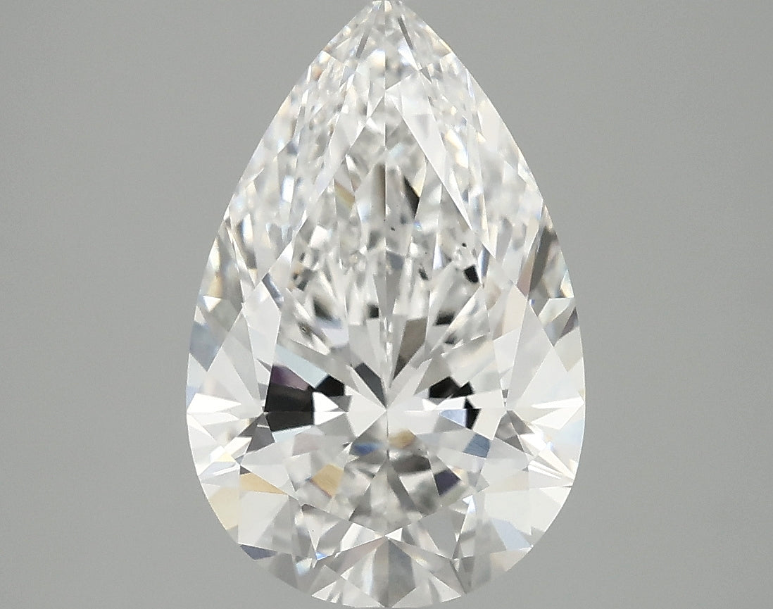 OROLEV Lab Grown Diamond Pear 2.59 Carats - Certification No.771666130