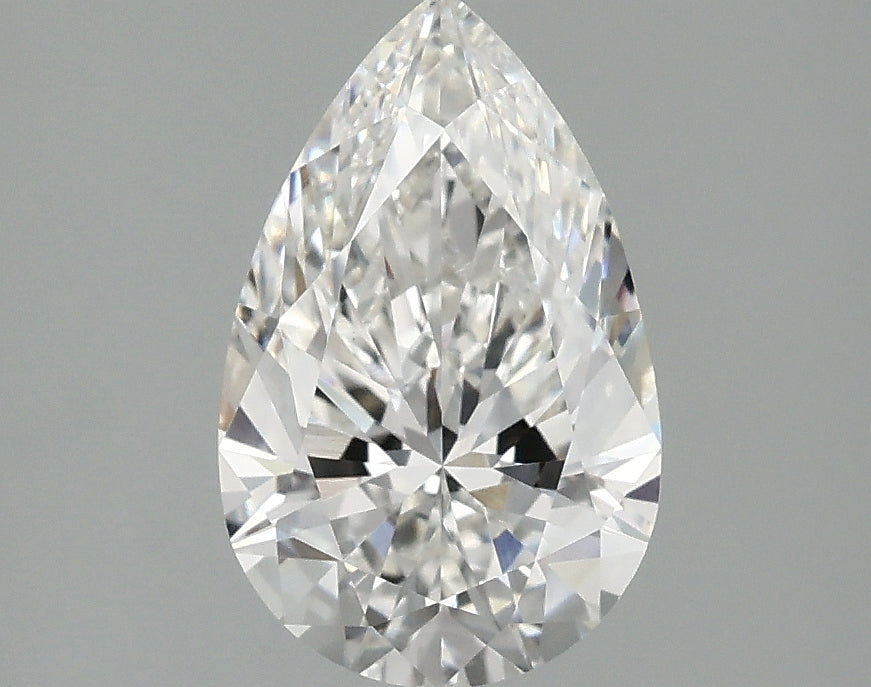 OROLEV Lab Grown Diamond Pear 1.59 Carats - Certification No.797686691