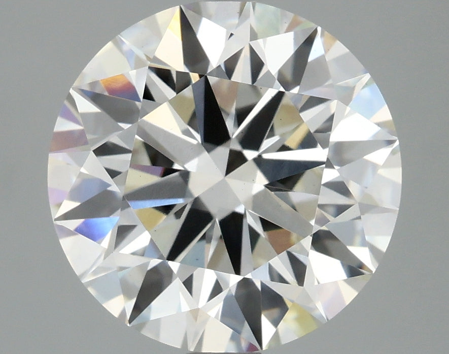 OROLEV Lab Grown Diamond Round Brilliant 3.74 Carats - Certification No.627468033