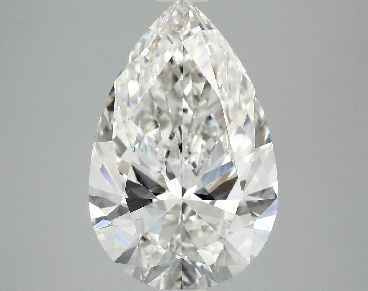 OROLEV Lab Grown Diamond Pear 4.01 Carats - Certification No.727542838