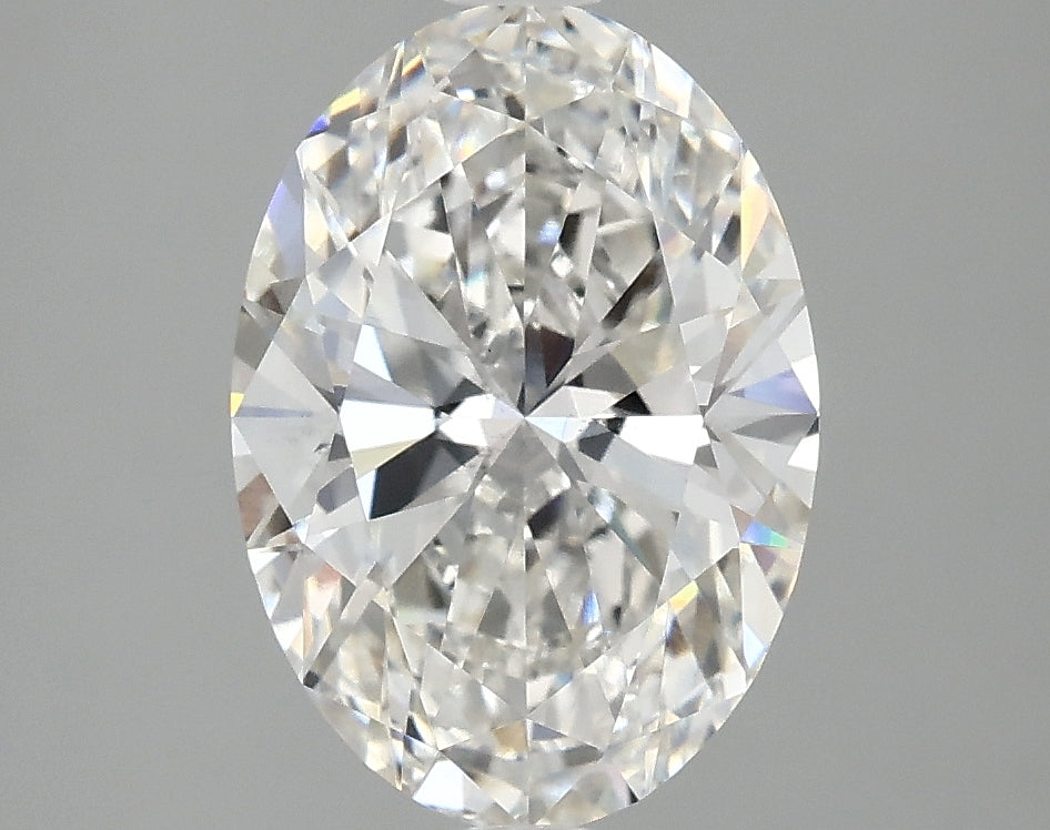 OROLEV Lab Grown Diamond Oval 2.52 Carats - Certification No.762581215