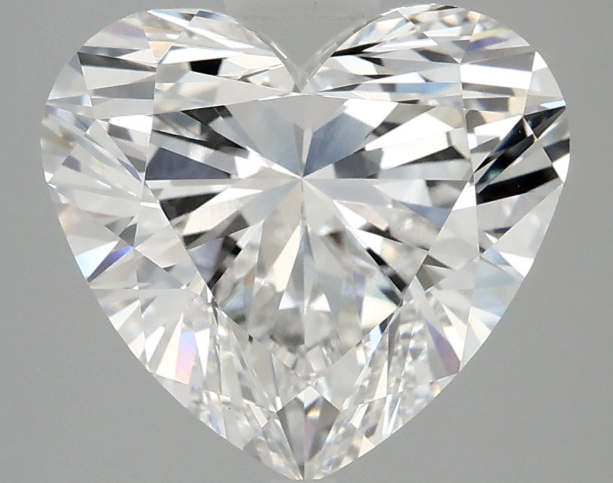 OROLEV Lab Grown Diamond Heart 4.1 Carats - Certification No.710569261