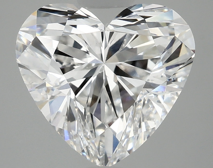OROLEV Lab Grown Diamond Heart 4.09 Carats - Certification No.713522695