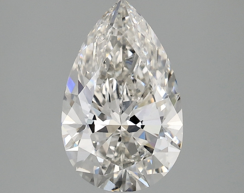 OROLEV Lab Grown Diamond Pear 2.1 Carats - Certification No.775626050