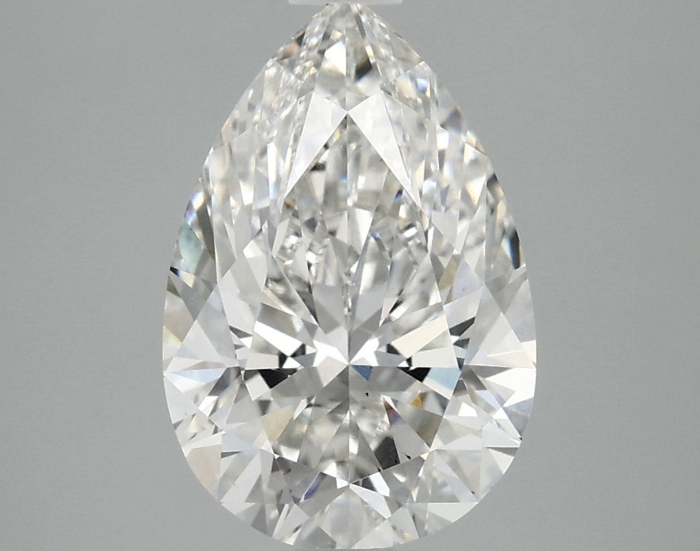 OROLEV Lab Grown Diamond Pear 3.09 Carats - Certification No.728585377