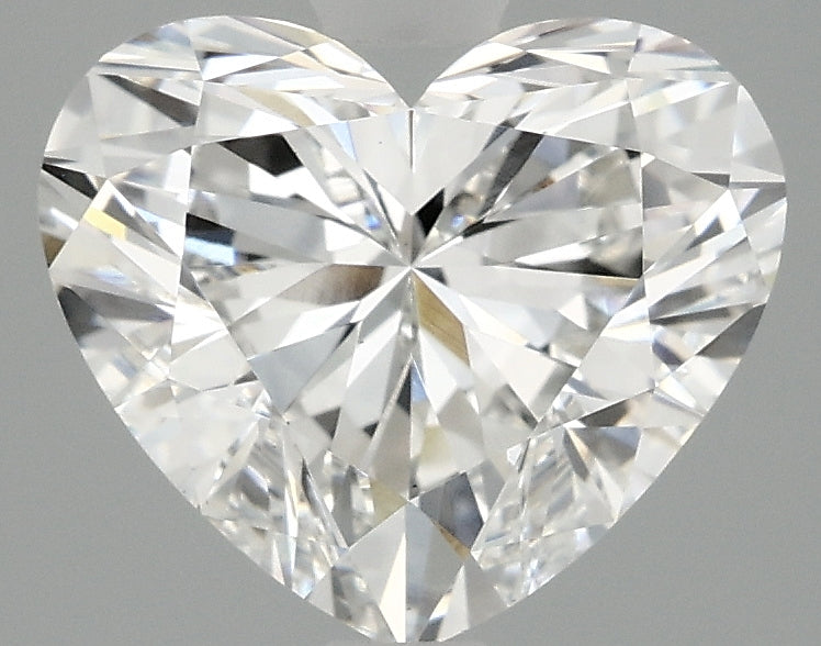 OROLEV Lab Grown Diamond Heart 3.02 Carats - Certification No.712506506