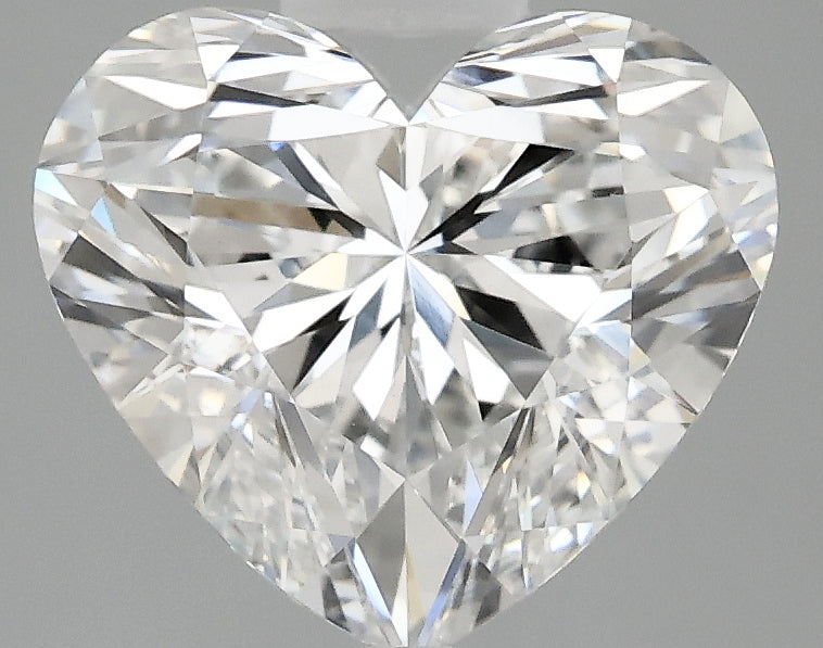 OROLEV Lab Grown Diamond Heart 3.05 Carats - Certification No.727552470