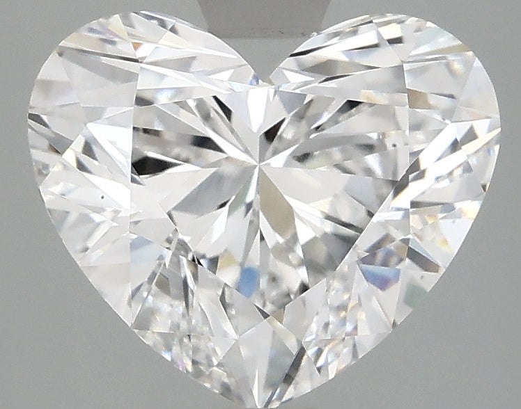 OROLEV Lab Grown Diamond Heart 3 Carats - Certification No.712560603