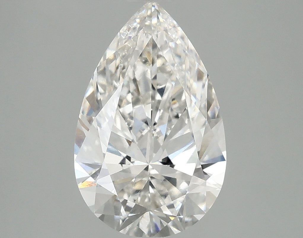 OROLEV Lab Grown Diamond Pear 2.58 Carats - Certification No.777608800