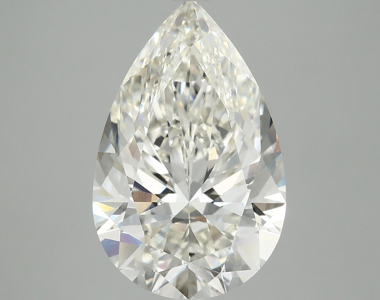 OROLEV Lab Grown Diamond Pear 5.03 Carats - Certification No.798602716
