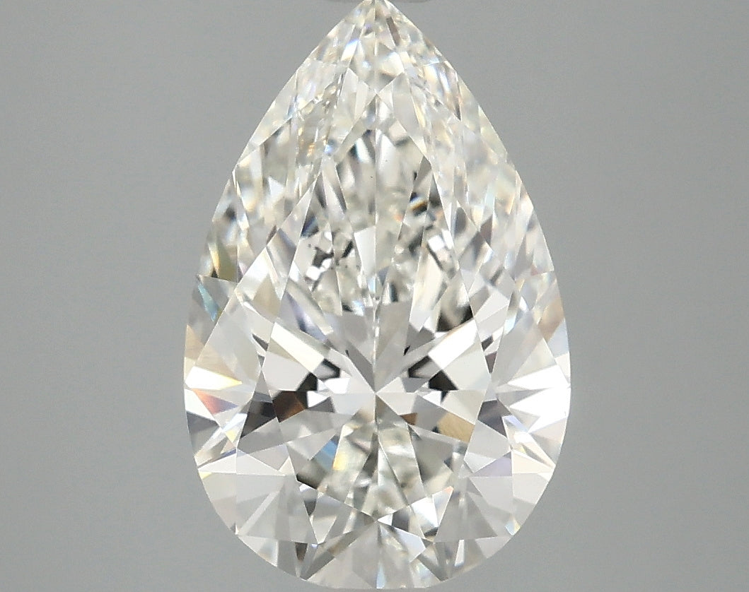 OROLEV Lab Grown Diamond Pear 3.1 Carats - Certification No.724590474