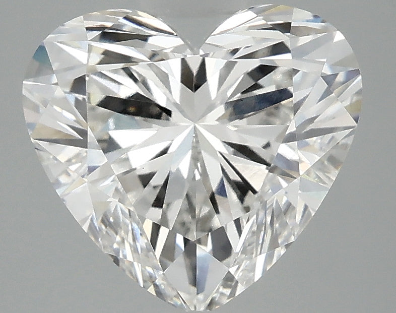 OROLEV Lab Grown Diamond Heart 3.04 Carats - Certification No.710585950