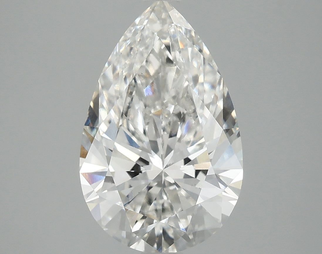 OROLEV Lab Grown Diamond Pear 3.09 Carats - Certification No.726577967