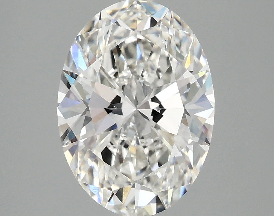 OROLEV Lab Grown Diamond Oval 2.55 Carats - Certification No.761534343