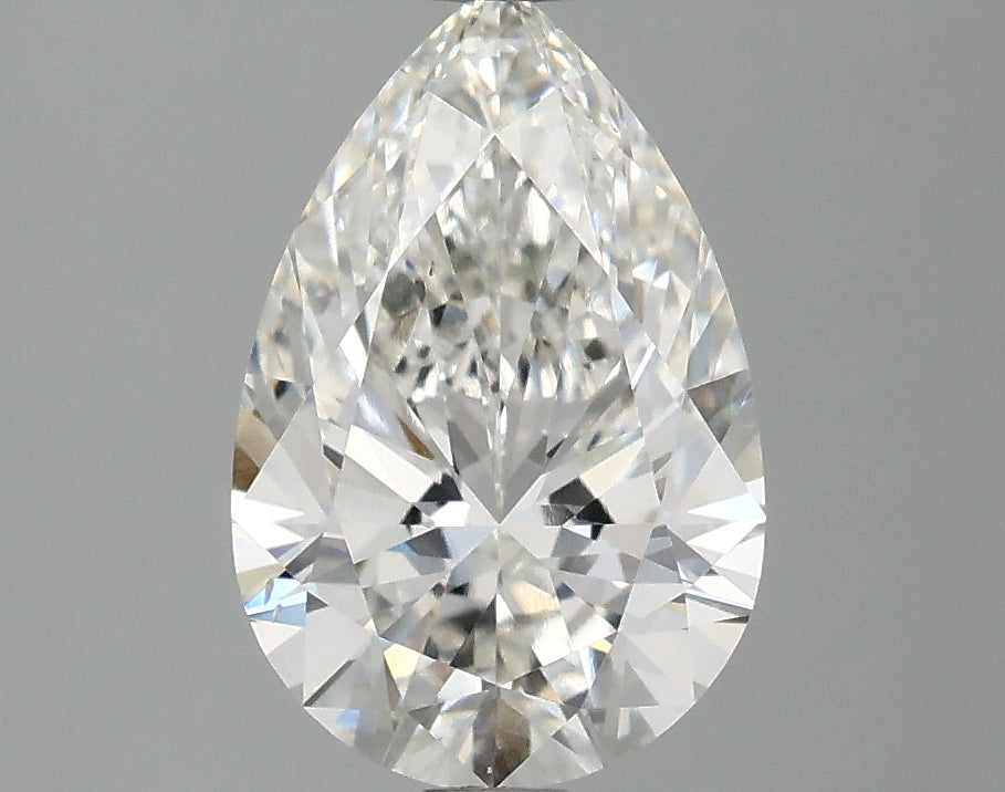 OROLEV Lab Grown Diamond Pear 2.03 Carats - Certification No.772603537