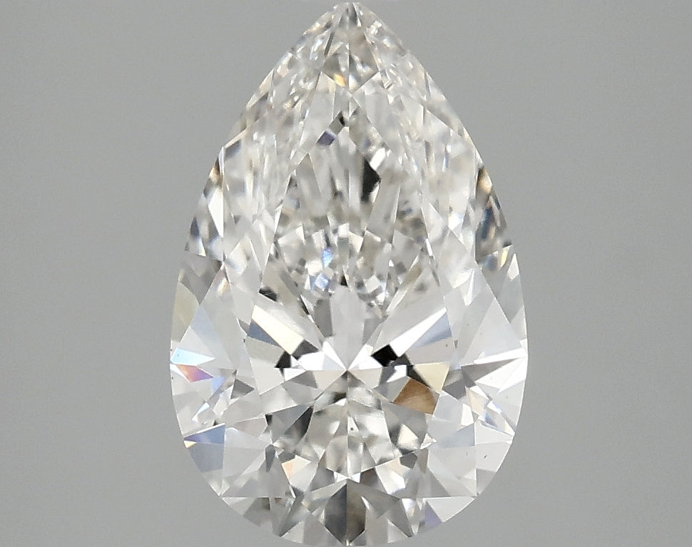 OROLEV Lab Grown Diamond Pear 2.1 Carats - Certification No.773661722