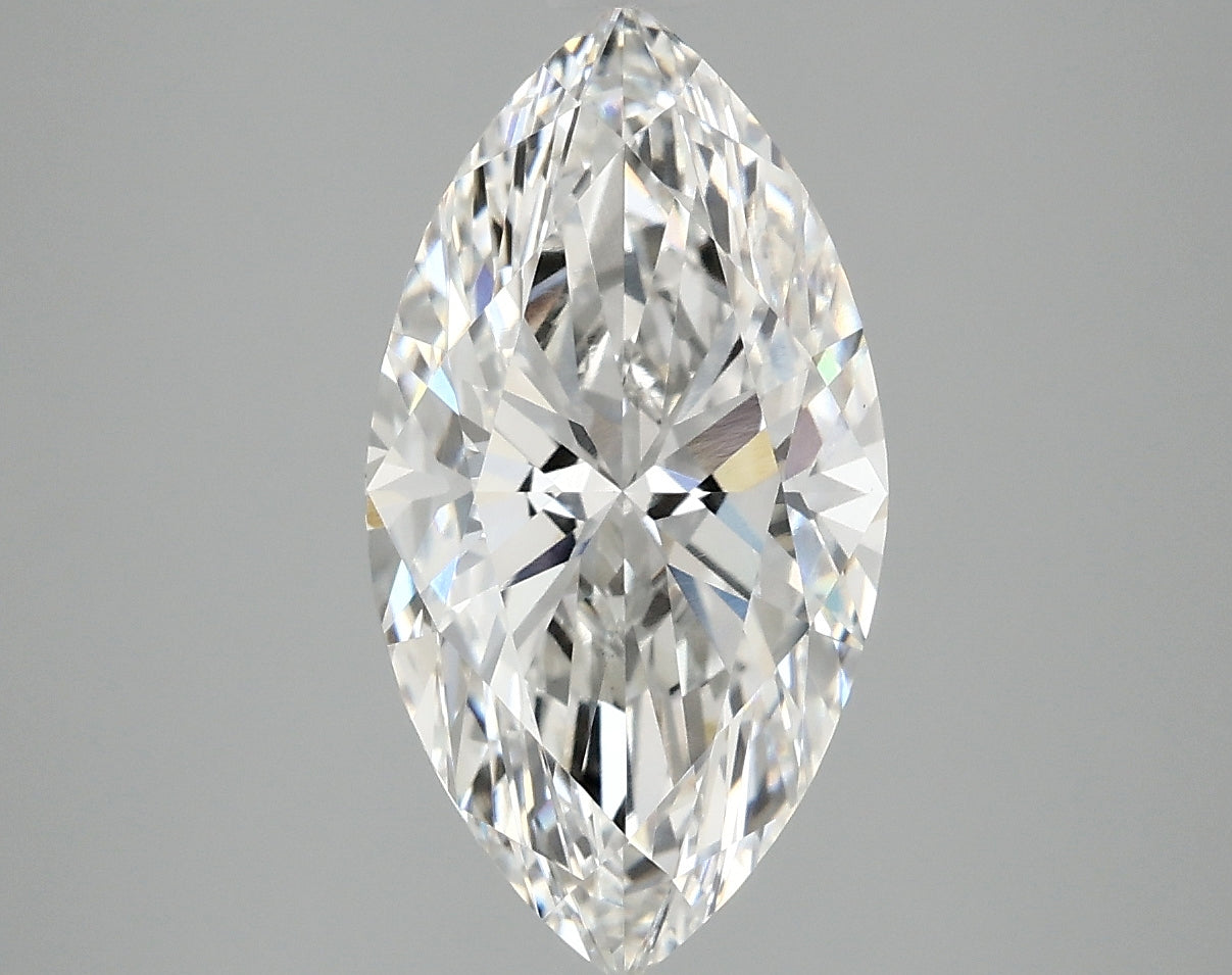 OROLEV Lab Grown Diamond Marquise 3.09 Carats - Certification No.747568025
