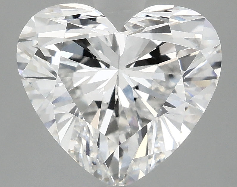 OROLEV Lab Grown Diamond Heart 3.08 Carats - Certification No.712550817