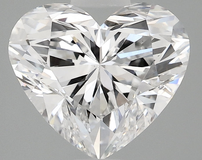 OROLEV Lab Grown Diamond Heart 2.53 Carats - Certification No.715533478