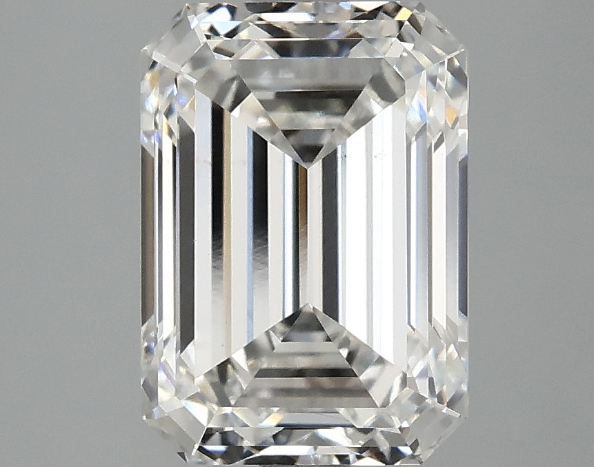 OROLEV Lab Grown Diamond Emerald 3.1 Carats - Certification No.743519198