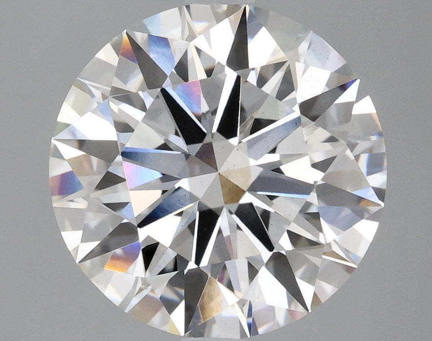 OROLEV Lab Grown Diamond Round Brilliant 3.76 Carats - Certification No.647471476