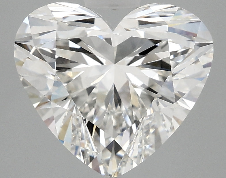 OROLEV Lab Grown Diamond Heart 3.05 Carats - Certification No.715557924