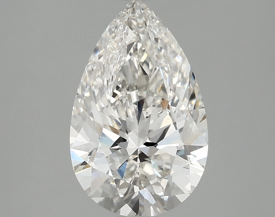 OROLEV Lab Grown Diamond Pear 2.06 Carats - Certification No.795691809