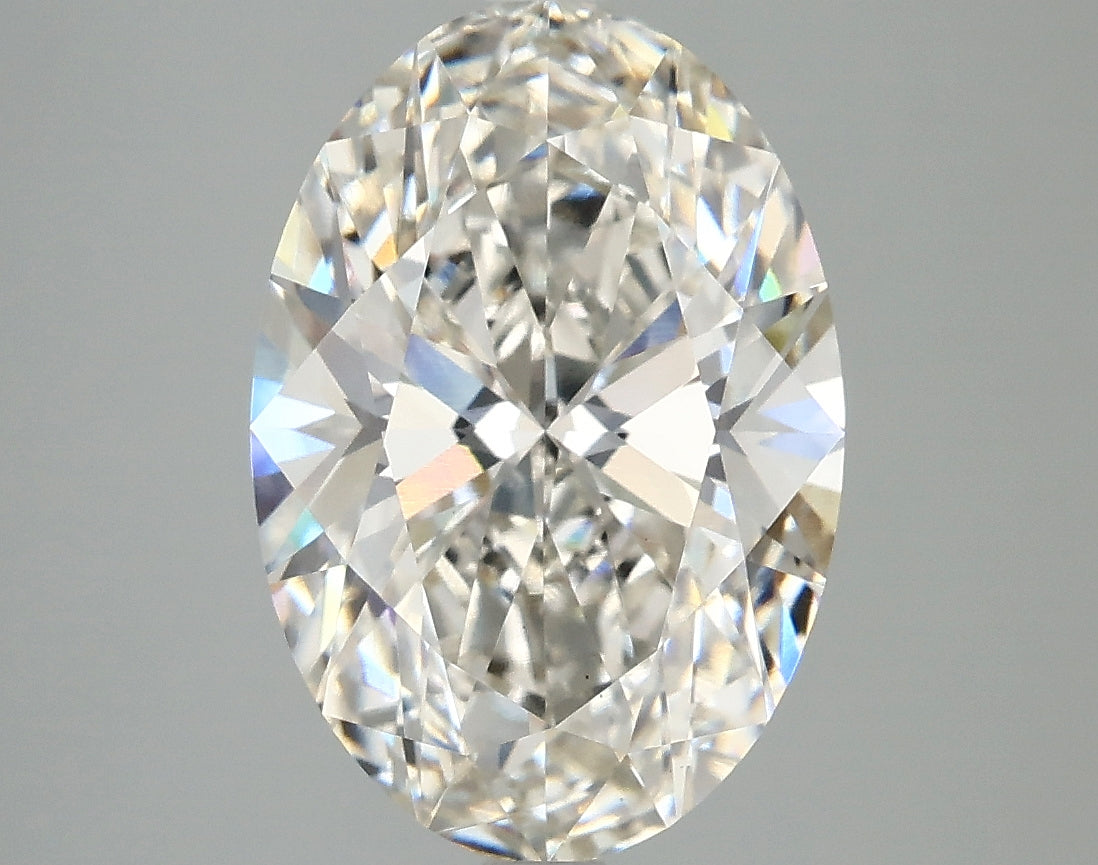 OROLEV Lab Grown Diamond Oval 4 Carats - Certification No.797670448