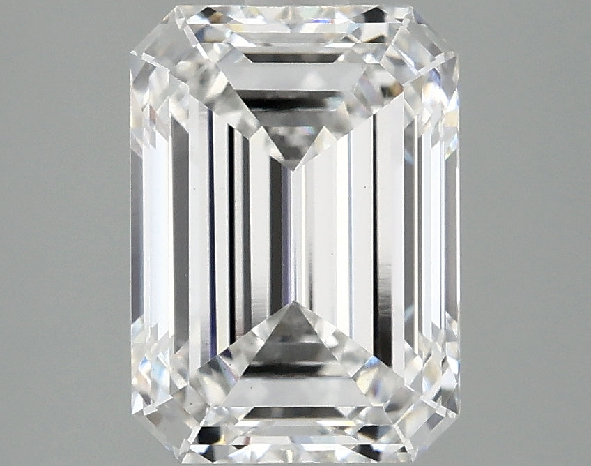 OROLEV Lab Grown Diamond Emerald 3.07 Carats - Certification No.755518395