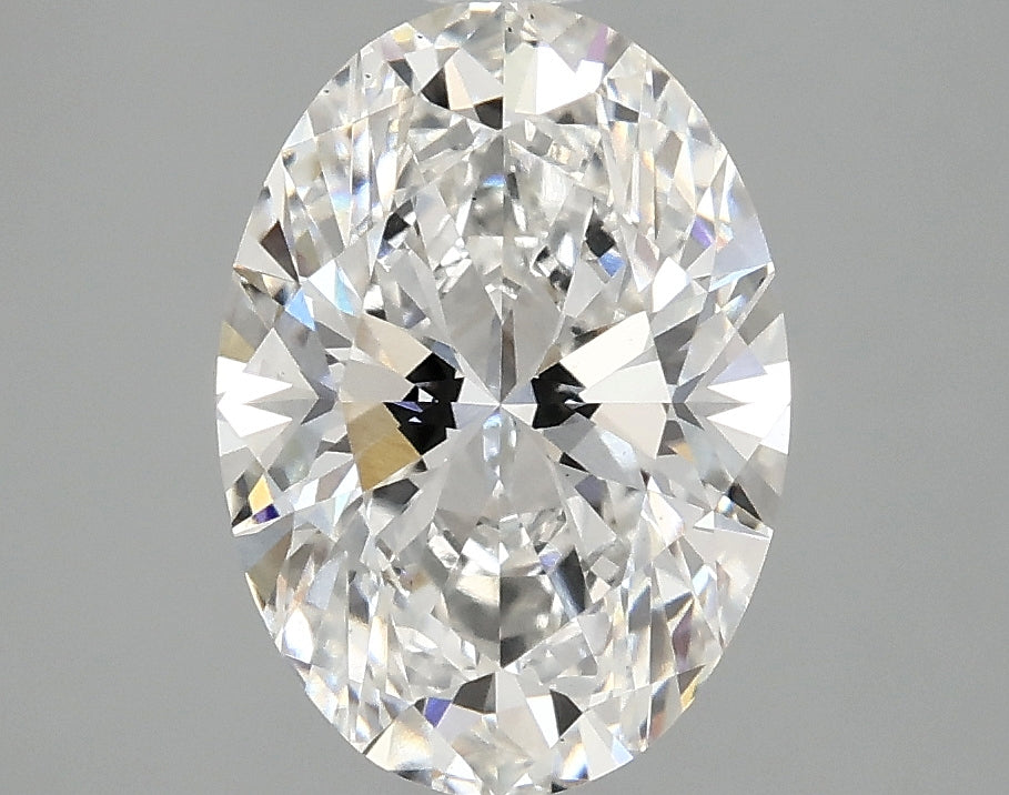 OROLEV Lab Grown Diamond Oval 2.57 Carats - Certification No.759515656