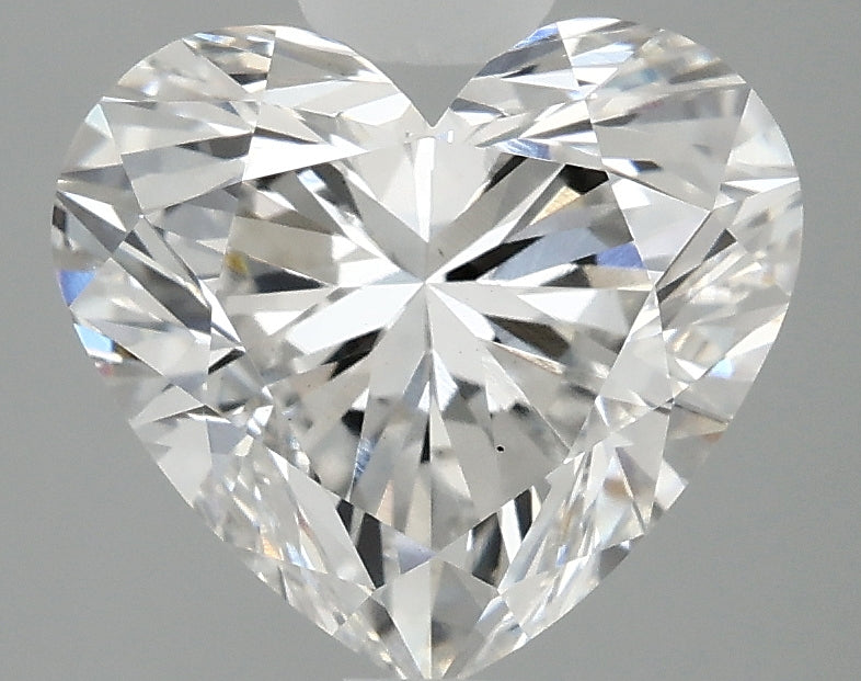 OROLEV Lab Grown Diamond Heart 3.03 Carats - Certification No.717509305