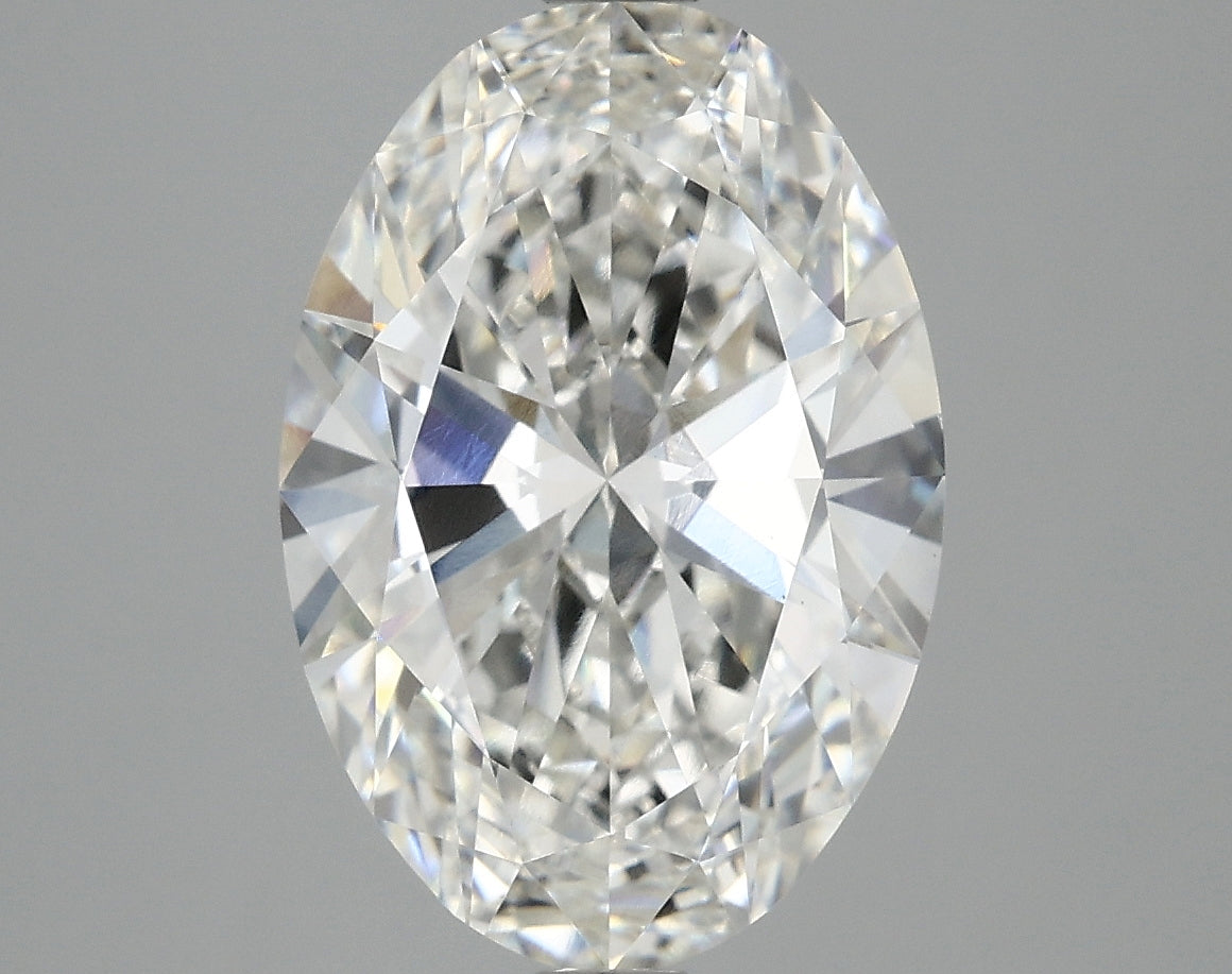 OROLEV Lab Grown Diamond Oval 4 Carats - Certification No.799604842