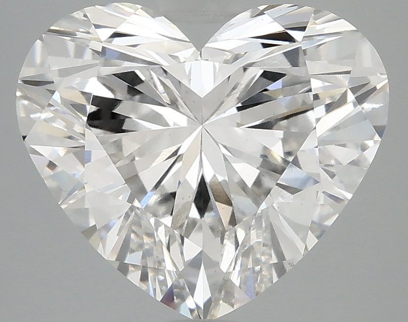 OROLEV Lab Grown Diamond Heart 4.05 Carats - Certification No.712560654
