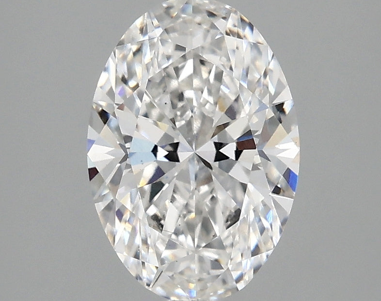 OROLEV Lab Grown Diamond Oval 1.57 Carats - Certification No.757516436