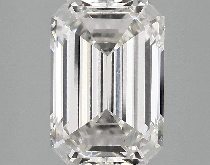 OROLEV Lab Grown Diamond Emerald 3.08 Carats - Certification No.752590536