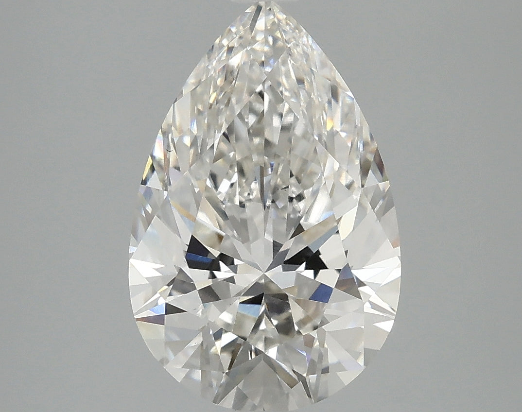 OROLEV Lab Grown Diamond Pear 3.1 Carats - Certification No.761533299