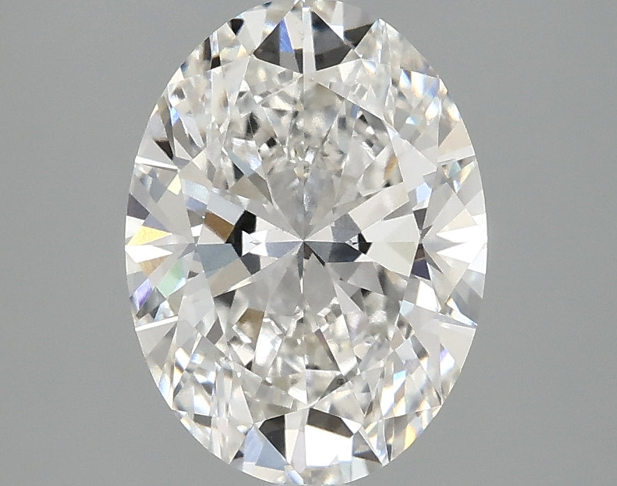 OROLEV Lab Grown Diamond Oval 2.52 Carats - Certification No.763640410