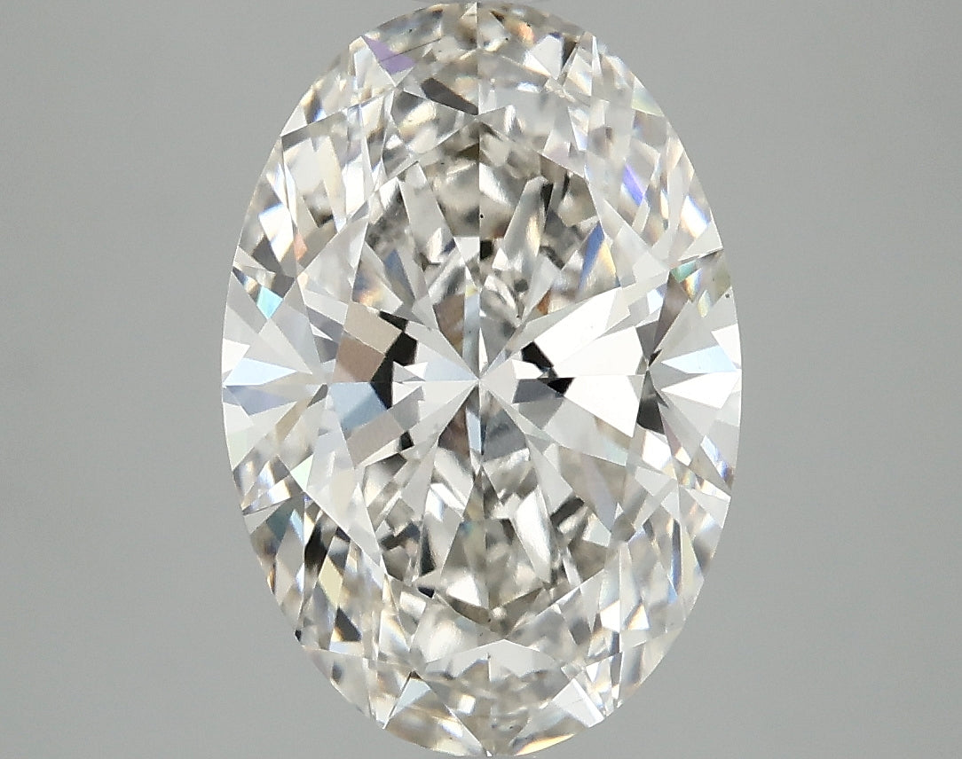 OROLEV Lab Grown Diamond Oval 4.03 Carats - Certification No.797623304