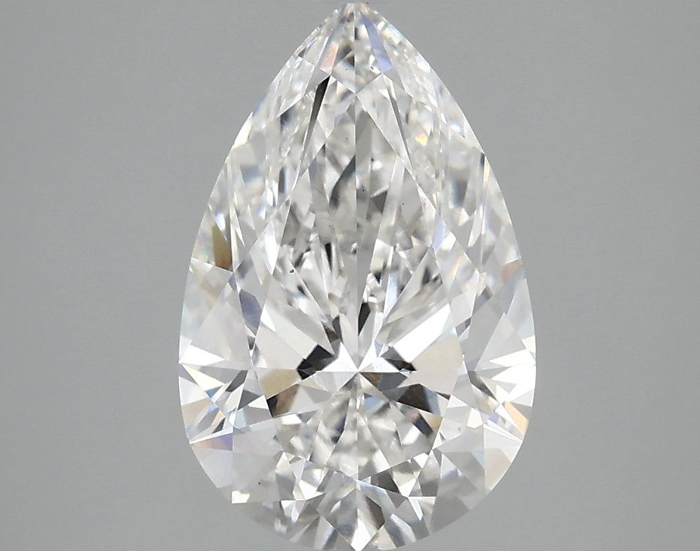 OROLEV Lab Grown Diamond Pear 2.51 Carats - Certification No.769614508