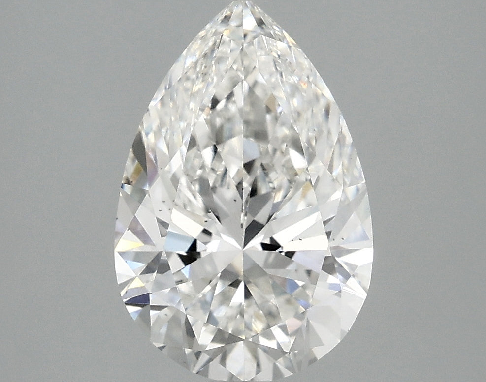 OROLEV Lab Grown Diamond Pear 2.59 Carats - Certification No.778698952