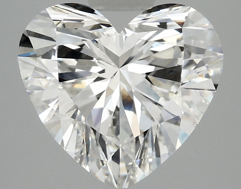 OROLEV Lab Grown Diamond Heart 3.03 Carats - Certification No.715533536
