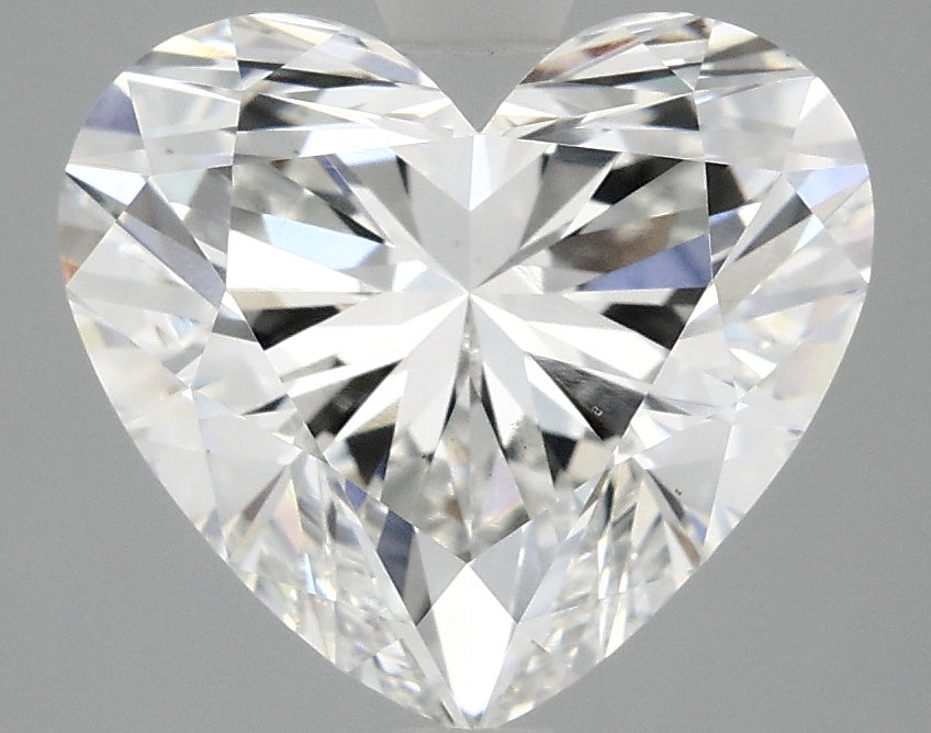OROLEV Lab Grown Diamond Heart 4.1 Carats - Certification No.715542045