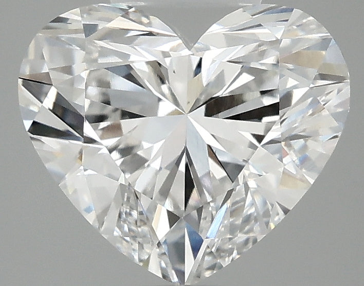 OROLEV Lab Grown Diamond Heart 2.59 Carats - Certification No.719584360