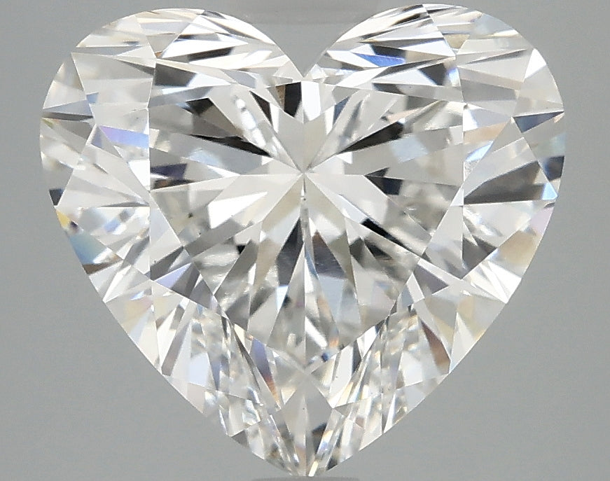 OROLEV Lab Grown Diamond Heart 4.05 Carats - Certification No.715542079
