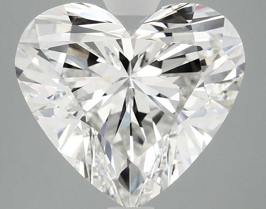 OROLEV Lab Grown Diamond Heart 4.08 Carats - Certification No.719539195
