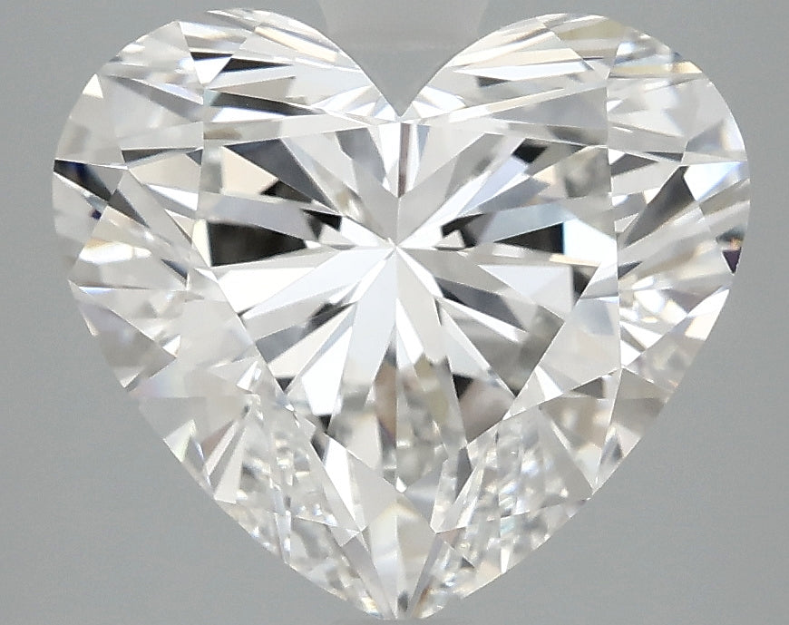 OROLEV Lab Grown Diamond Heart 4.1 Carats - Certification No.715523184