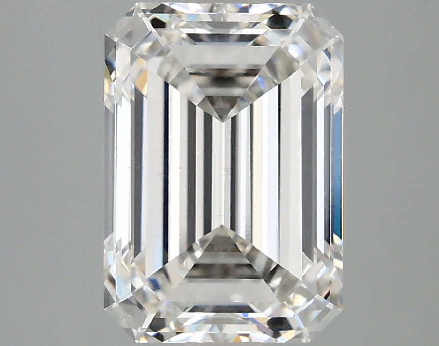 OROLEV Lab Grown Diamond Emerald 3.09 Carats - Certification No.743508413